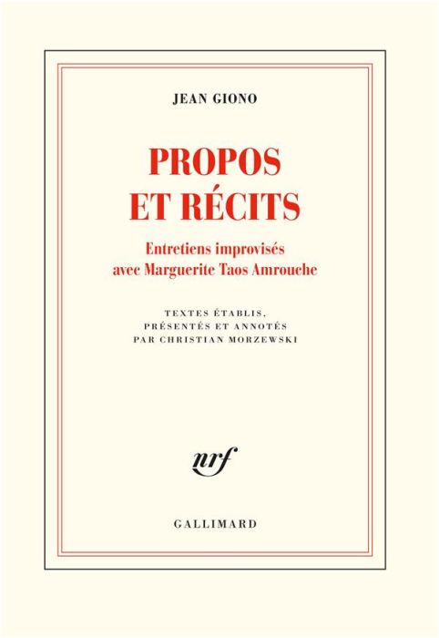 Emprunter Propos et récits. Entretiens improvisés avec Marguerite Taos Amrouche livre