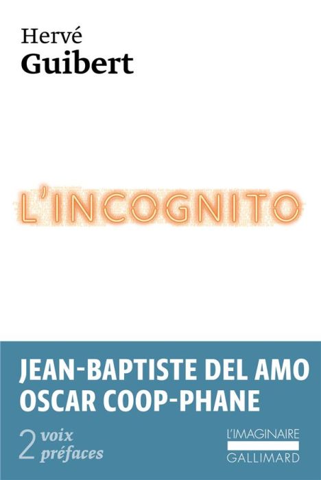 Emprunter L'incognito livre