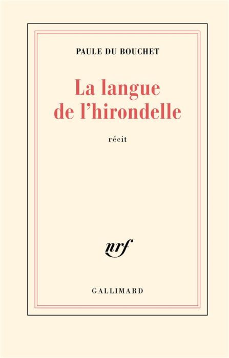 Emprunter La langue de l'hirondelle livre