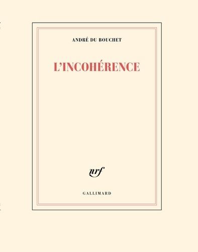 Emprunter L'incohérence livre