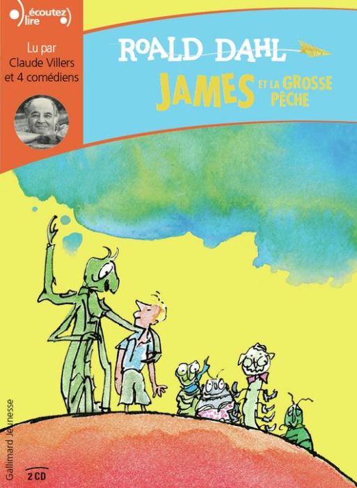 Emprunter James et la grosse pêche. 2 CD audio MP3 livre