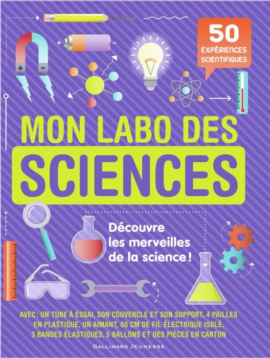 Emprunter Mon labo des sciences. 50 expériences scientifiques à faire chez soi livre