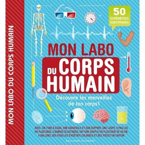 Emprunter Mon labo du corps humain. 50 expériences scientifiques à faire chez soi livre