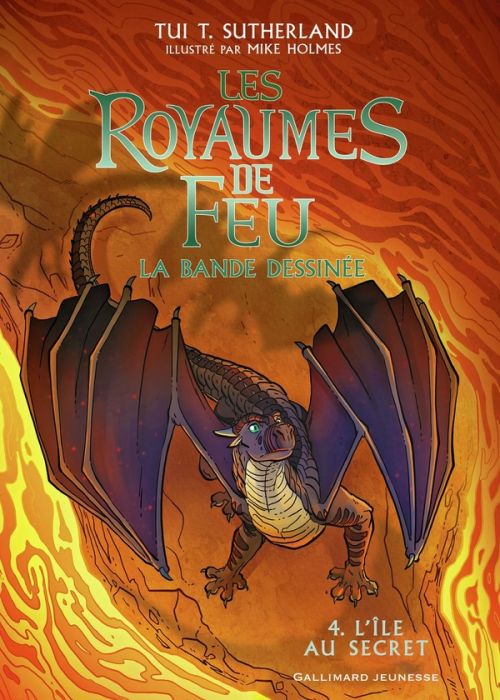 Emprunter Les royaumes de feu - La bande dessinée Tome 4 : L'île au secret livre