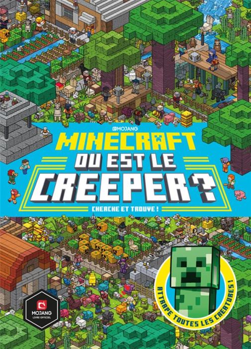 Emprunter Minecraft : où est le creeper ? Cherche et trouve ! livre