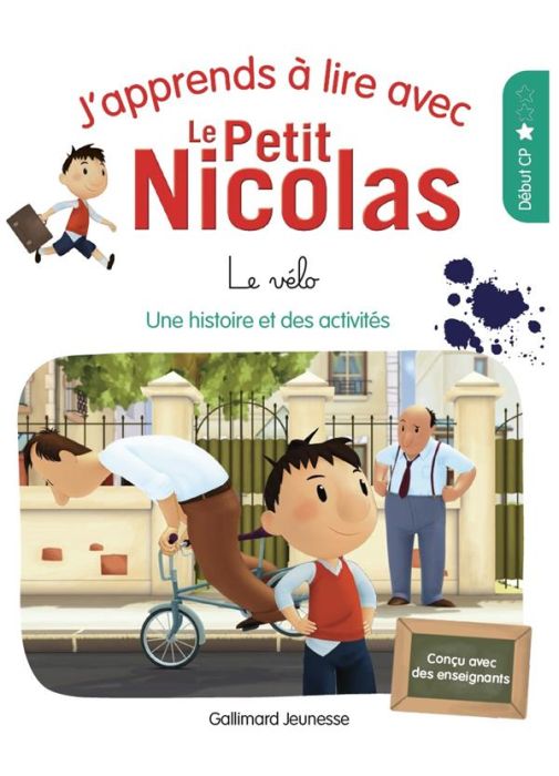 Emprunter J'apprends à lire avec Le Petit Nicolas : Le vélo. Niveau 1 livre