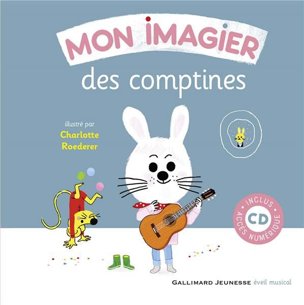 Emprunter Mon imagier des comptines. Avec 1 CD audio livre