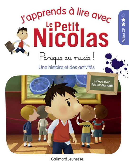 Emprunter J'apprends à lire avec Le Petit Nicolas : Panique au musée ! livre