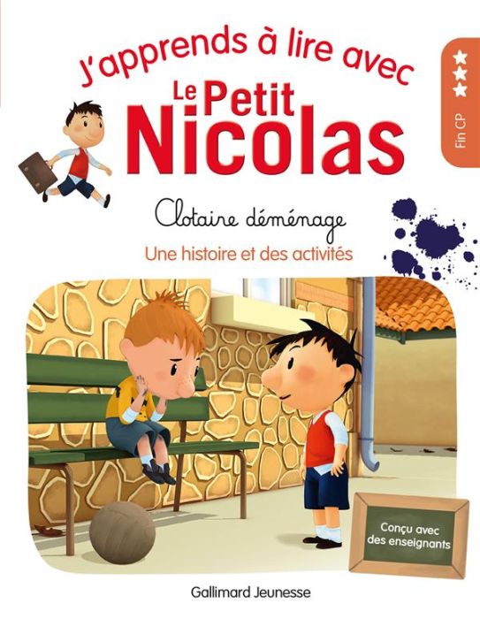 Emprunter J'apprends à lire avec Le Petit Nicolas : Clotaire déménage livre