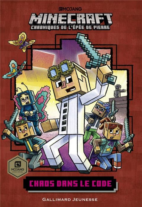 Emprunter Minecraft - Chroniques de l'épée de pierre Tome 1 : Chaos dans le code livre