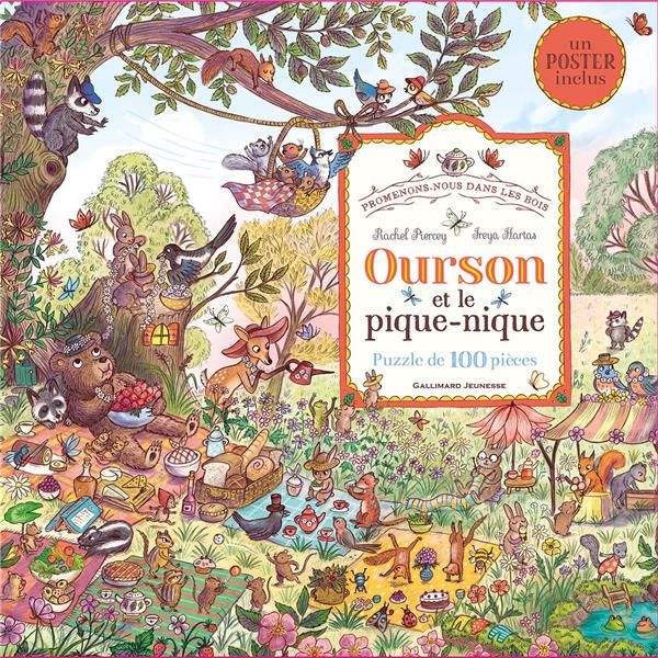 Emprunter PROMENONS-NOUS DANS LES BOIS - OURSON ET LE PIQUE-NIQUE - PUZZLE DE 100 PIECES livre