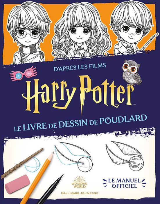 Emprunter Harry Potter. Le livre de dessin de Poudlard livre