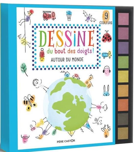 Emprunter Dessine du bout des doigts ! Autour du monde livre