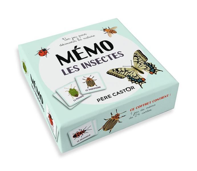 Emprunter JEU DE MEMO - LES INSECTES DE MON JARDIN livre