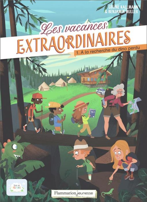 Emprunter Les vacances extraordinaires Tome 1 : A la recherche du dino perdu livre