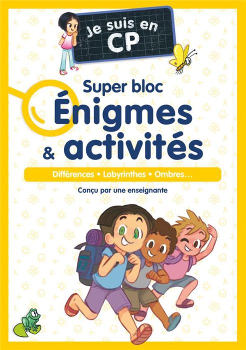 Emprunter Je suis en CP : Super bloc énigmes & activités. Différences - Labyrinthes - Ombres... livre