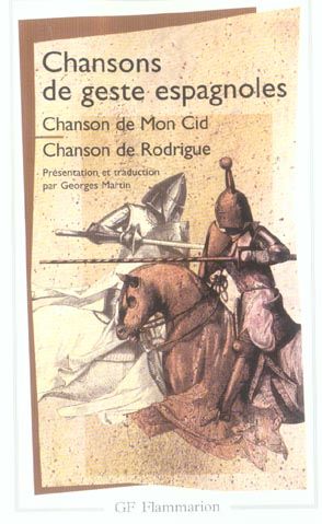 Emprunter Chansons de geste espagnoles. Chanson de Mon Cid %3B Chanson de Rodrigue livre