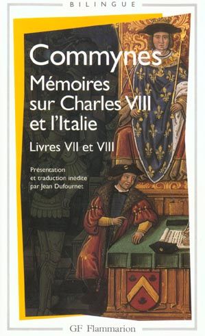 Emprunter MEMOIRES SUR CHARLES VIII ET L'ITALIE - LIVRES VII ET VIII livre