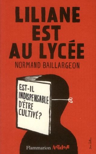 Emprunter Liliane est au lycée. Est-il indispensable d'être cultivé ? livre