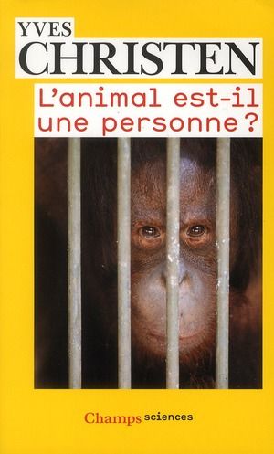 Emprunter L'animal est-il une personne ? livre