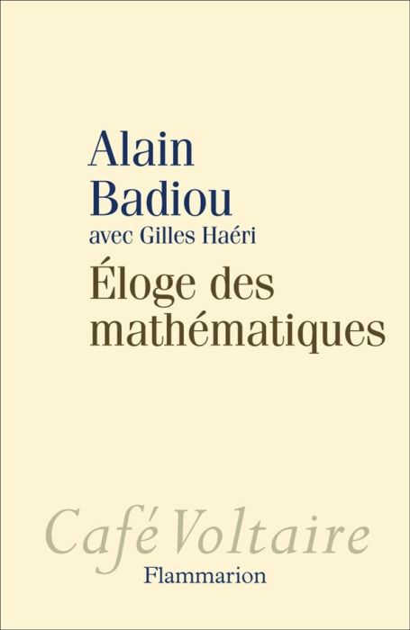 Emprunter Eloge des mathématiques livre