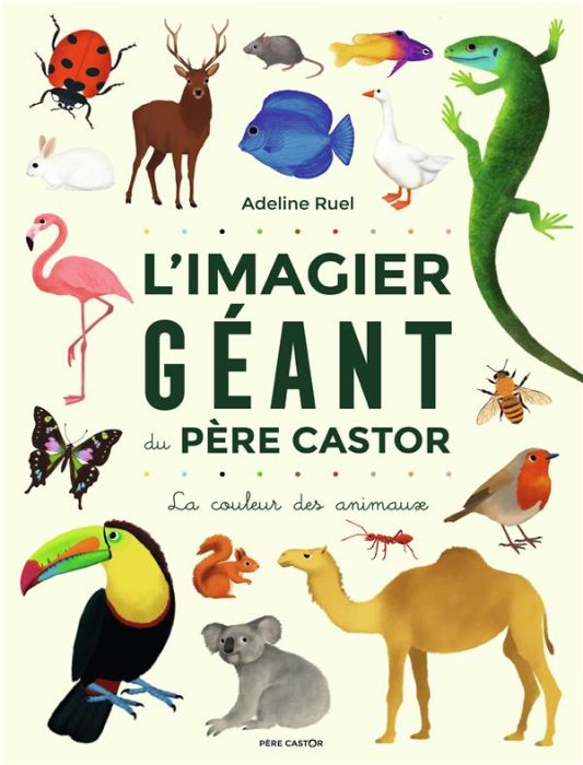 Emprunter L'Imagier géant du Père Castor. La couleur des animaux livre