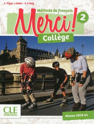 Emprunter Merci ! Collège 2 A1. Méthode de français, avec 1 DVD-ROM livre