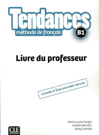 Emprunter Tendances B1. Livre du professeur livre