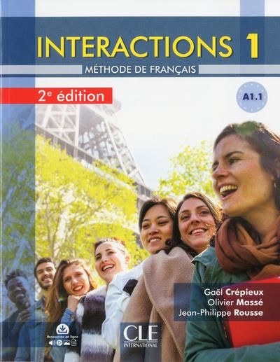 Emprunter Interactions 1 A1.1. Méthode de français, 2e édition livre