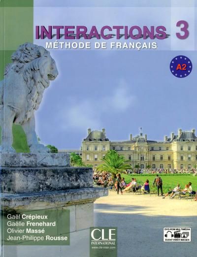 Emprunter Interactions 3 A2. Méthode de français, avec 1 DVD livre