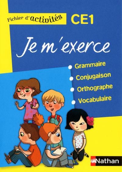 Emprunter Je m'exerce grammaire-conjugaison-orthographe-vocabulaire CE1. Fichier d'activités livre