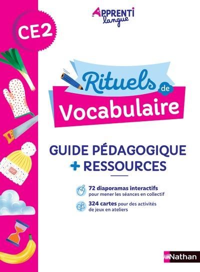 Emprunter Rituels de vocabulaire CE2. Guide pédagogique + Ressources, Edition 2021 livre