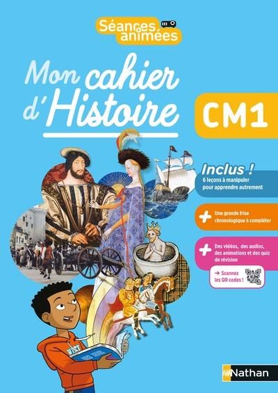 Emprunter Histoire CM1 Mon cahier d'histoire Séances animées. Edition 2021 livre