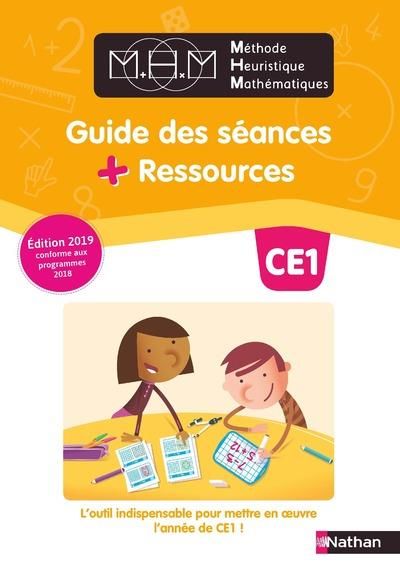 Emprunter Méthode Heuristique Mathématiques CE1. Guide des séances + ressources, Edition 2019 livre