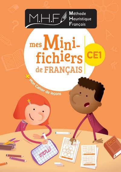 Emprunter Méthode heuristique français CE1. Mes mini-fichiers de français + mon cahier de leçons, Edition 2021 livre