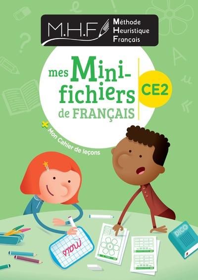 Emprunter Méthode heuristique français CE2. Mes mini-fichiers de français + mon cahier de leçons, Edition 2021 livre