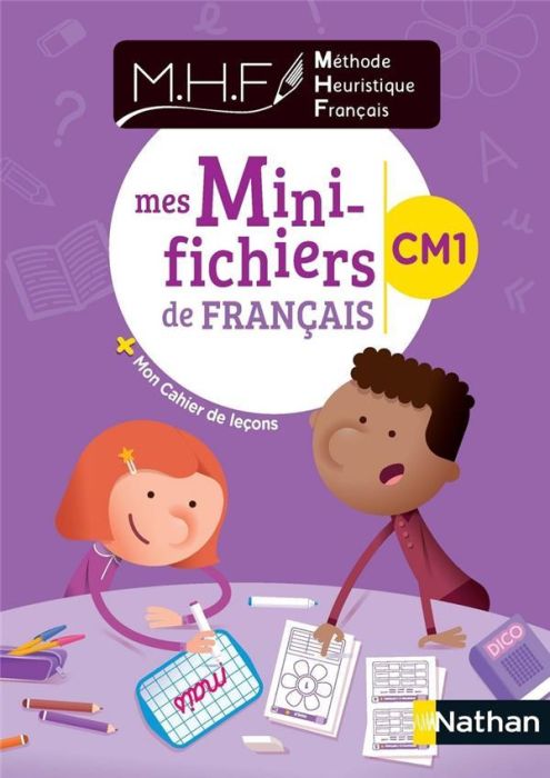 Emprunter Méthode heuristique français CM1. Mes mini-fichiers de français + mon cahier de leçons, Edition 2020 livre