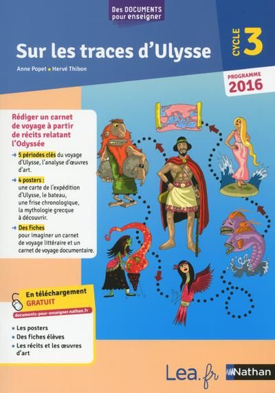 Emprunter Sur les traces d'Ulysse Cycle 3. Programme 2016 livre