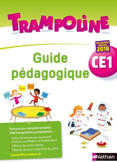 Emprunter Trampoline CE1. Guide pédagogique, Edition 2019 livre