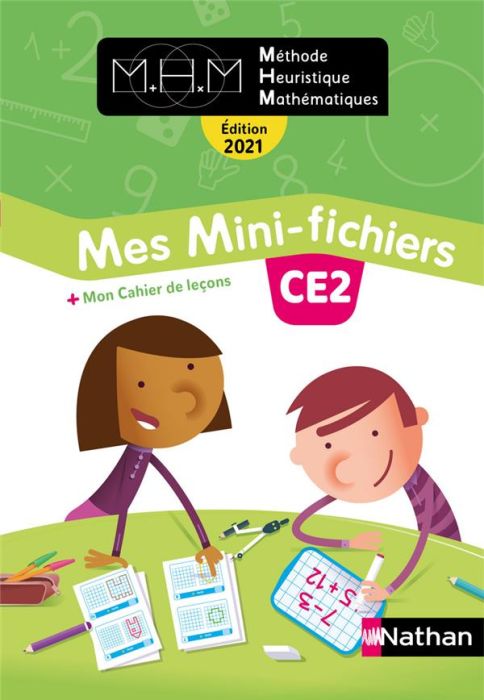 Emprunter Méthode Heuristique Mathématiques CE2. Mes mini-fichiers + mon cahier de leçons, Edition 2021 livre