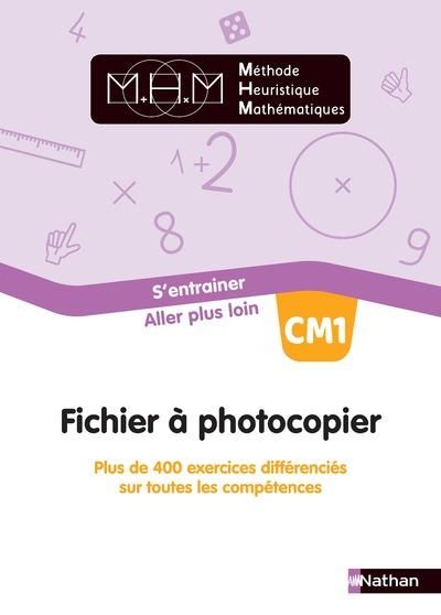 Emprunter Méthode Heuristique Mathématiques CM1. Fichier à photocopier. S'entrainer. Aller plus loin, Edition livre