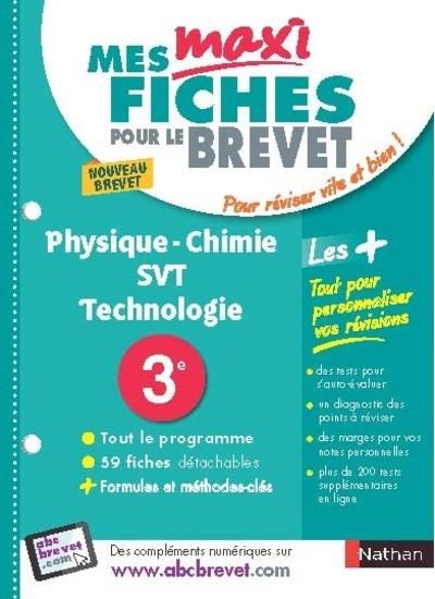Emprunter Physique-Chimie SVT Technologie 3e livre