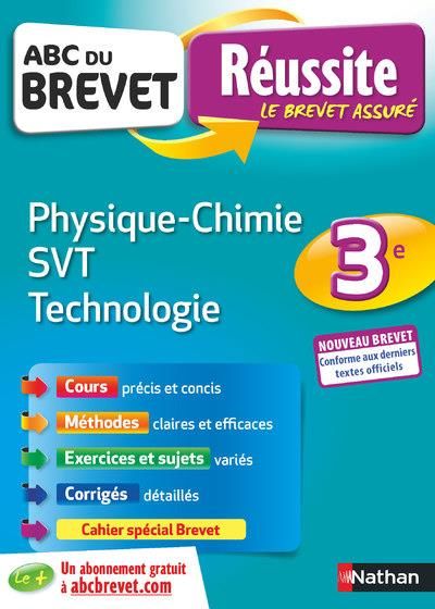 Emprunter Physique-Chimie, Sciences de la Vie et de la Terre, Technologie 3e. Edition 2019 livre