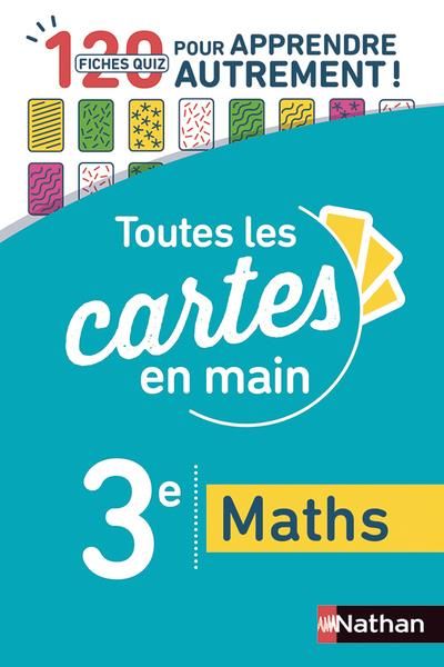 Emprunter Maths 3e. 120 fiches quiz pour apprendre autrement ! Edition 2019 livre