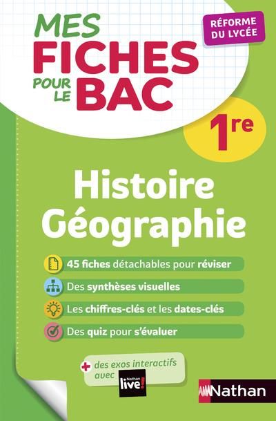 Emprunter Histoire Géographie 1re. Edition 2019 livre