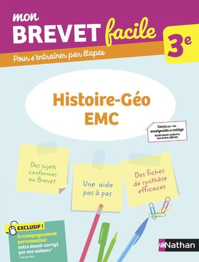 Emprunter Histoire-Géo EMC 3e. Edition 2021 livre