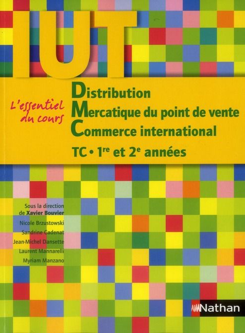 Emprunter Distribution, Mercatique du point de vente, Commerce international TC 1re et 2e années IUT livre