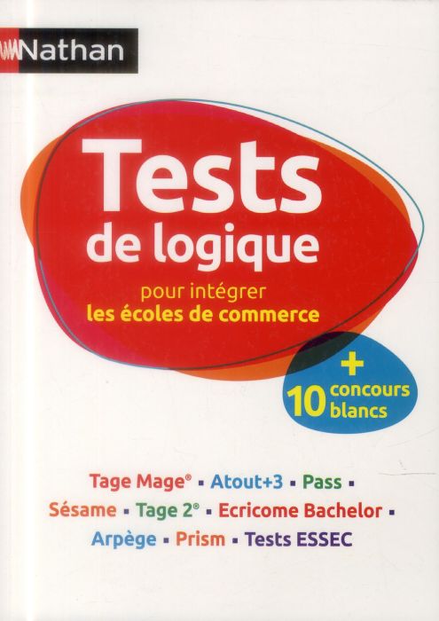 Emprunter Tests de logique pour intégrer les écoles de commerce livre