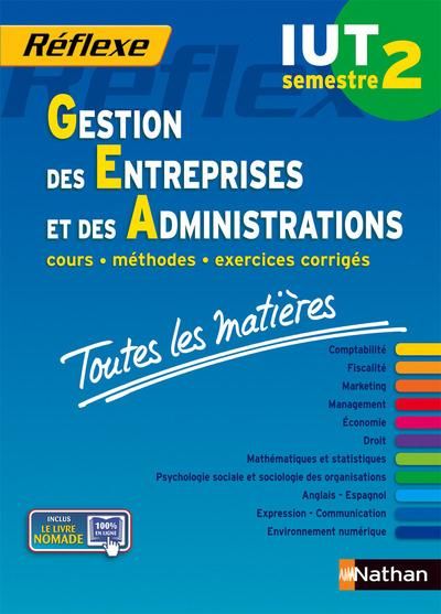 Emprunter Gestion des entreprises et des administrations IUT semestre 2. Toutes les matières livre