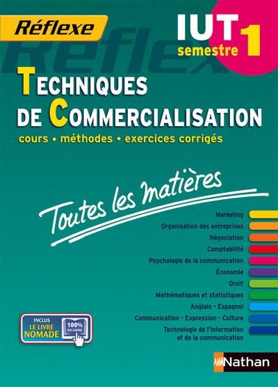 Emprunter Techniques de commercialisation IUT semestre 1. Toutes les matières livre